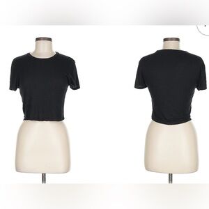 BCBGeneration Black Women's Crop Top